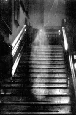 ghosts on staircase